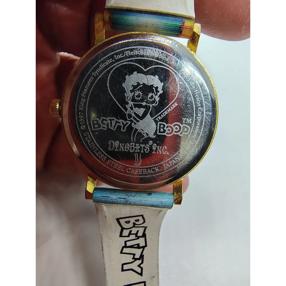Betty Boop Ding Bats 1997 Women's Rare Vintage Watch